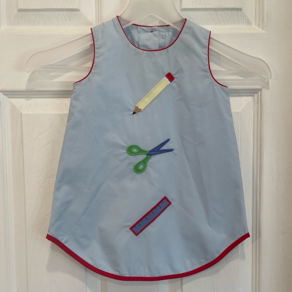 The Beaufort Bonnet Company (TBBC) Apron Dress, 18-24 mo Back to School, SAMPLE